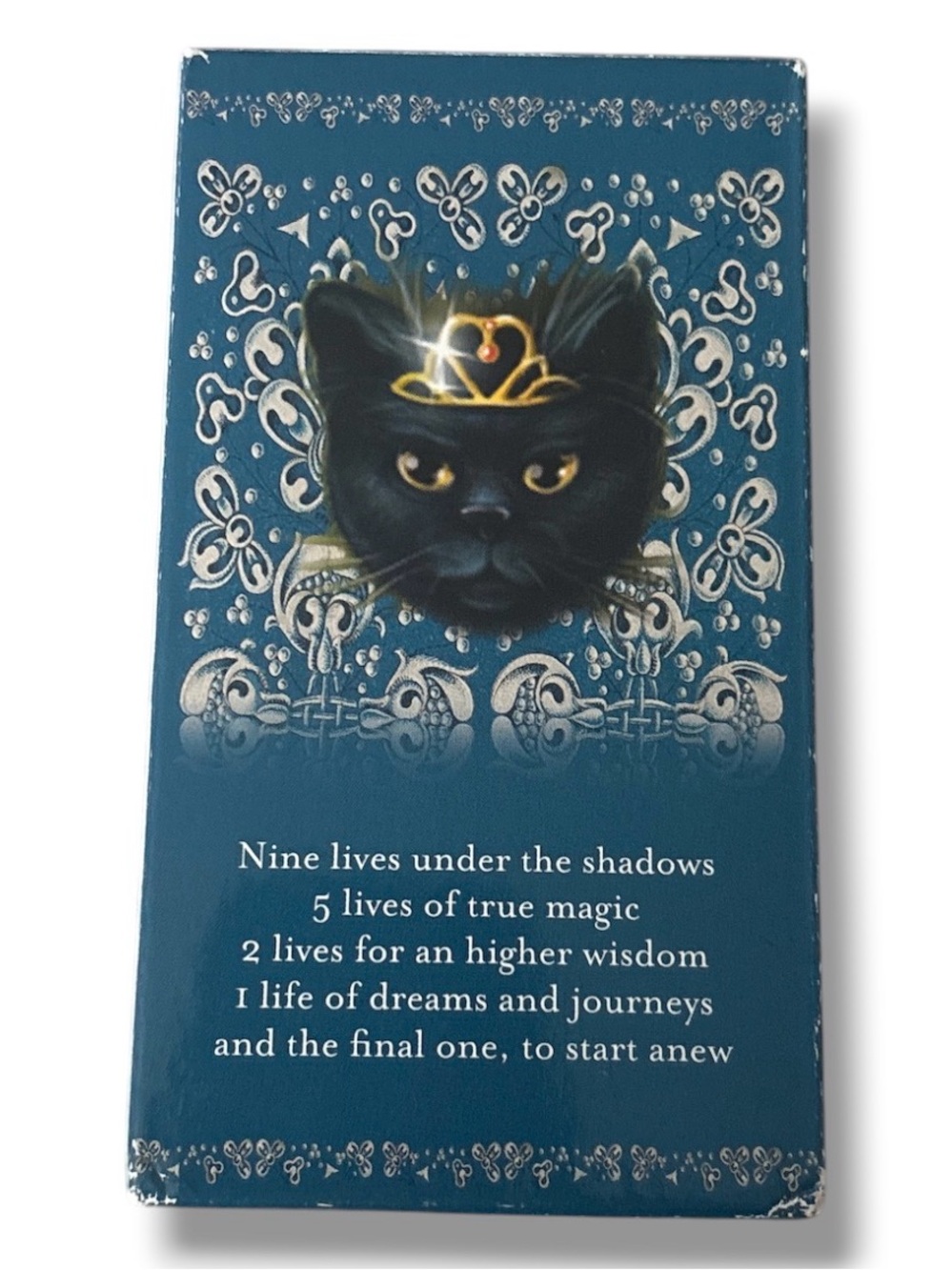 Black Cats Tarot Deck - Mystical Blue Tarot Cards - Picture 4 of 5